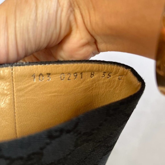 Authentic Gucci Monogram GG Boots in Size 35 - Picture 3 of 4